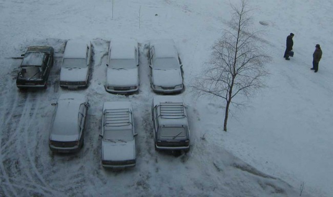 Вид из окна на солнечную сторону... а до охоты 12 дней...