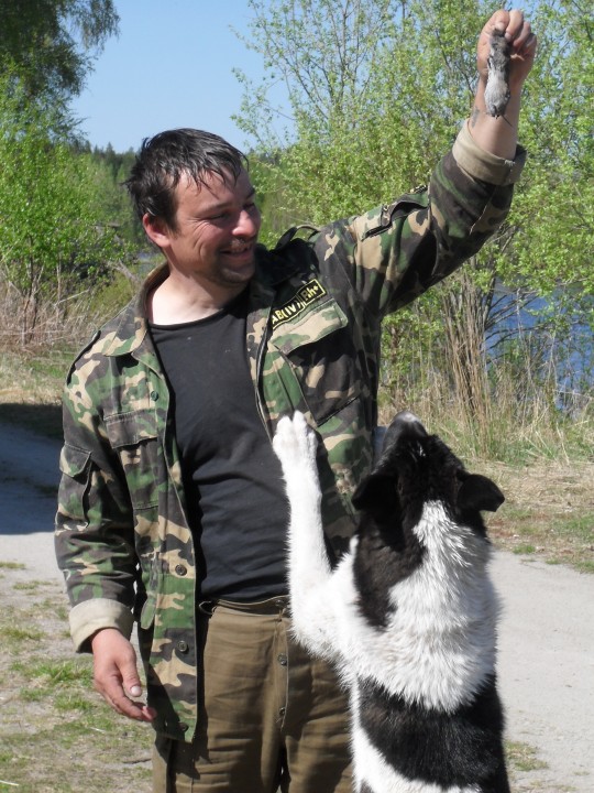 а мыша дай....