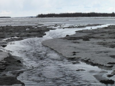 Вода устремляется к морю..